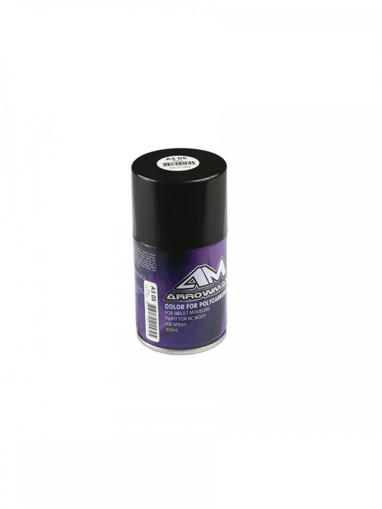 Arrowmax AM-211005 AM 100ml Paintsprays, AS05 Black