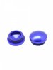 Arrowmax AM-199004 22mm Aluminum End Cap - Purple (2)