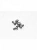 Arrowmax AM-14RH2004-G Aluminium Screw Allen Roundhead M2x4 Gray (7075) (5)