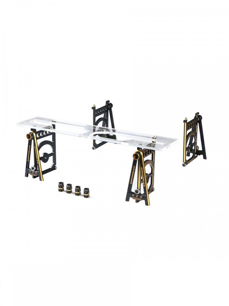 Arrowmax AM-171040 Set-Up System For 1/10 Touring Cars With Bag Black Golden