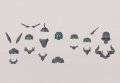 alt="Bandai 5063386 - 30MM 1/144 Option Parts Set 7 (Customize Heads B) W-16" title="Bandai 5063386 - 30MM 1/144 Option Parts Set 7 (Customize Heads B) W-16"