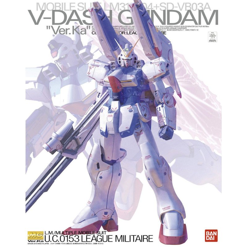 Bandai 5072193 - MG 1/100 V Dash Gundam Ver.Ka