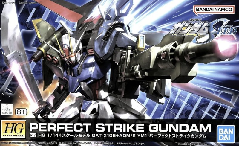 Bandai 5055750 - 1/144 Seed HG R17 Perfect Strike Gundam