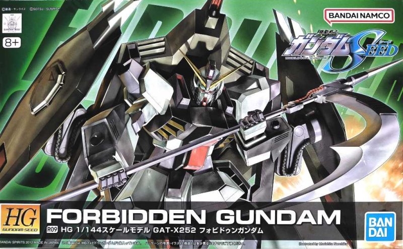 Bandai 5057914 - HG 1/144 R09 Forbidden Gundam