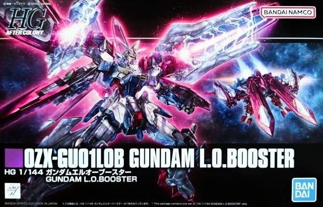 Bandai 5063930 - HGAC 1/144 OZX-GU01LOB Gundam L.O.Booster