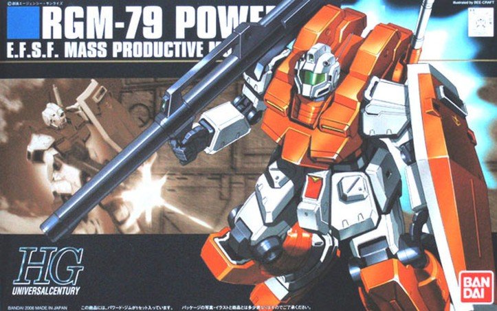 Bandai 5060969 - HGUC 1/144 RGM-79 Powered GM No.067