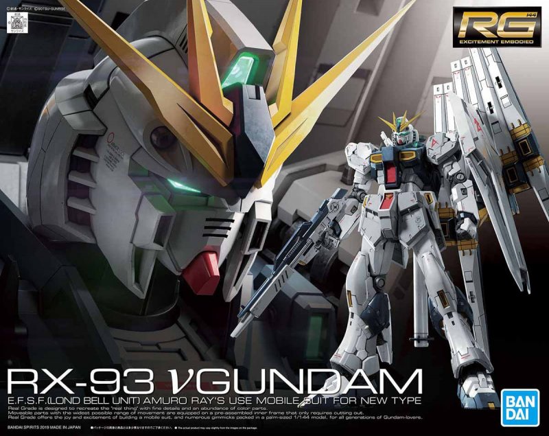 Bandai 5057842 - RG 32 1/144 Nu Gundam