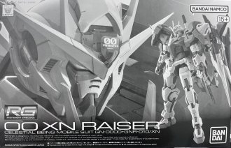 Bandai 5062196 - 1/144 RG Gundam 00 XN Raiser Model Kit - Real