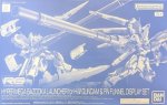 Bandai 5069899 - RG 1/144 Hyper Mega Bazooka Launcher for Hi-v Gundam & Fin Funnel Display Set