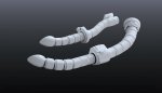 Bandai 5062859 - BPHD-26 Builders Parts HD 1/144 MS Pipe 01