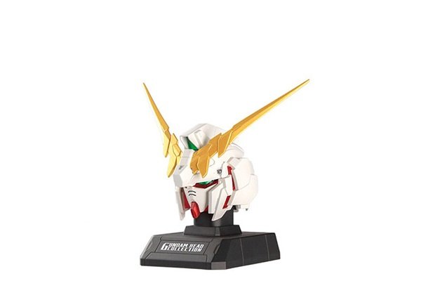 Bandai PT-90739-1 - Bandai Gundam Head Collection Vol.1 #01 RX-0 Unicorn Gundam (Destroy Mode)