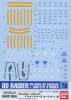 Bandai #B-2089258 - Water Slide Decal for No.78 00 Raiser (GN0000+GNR010)