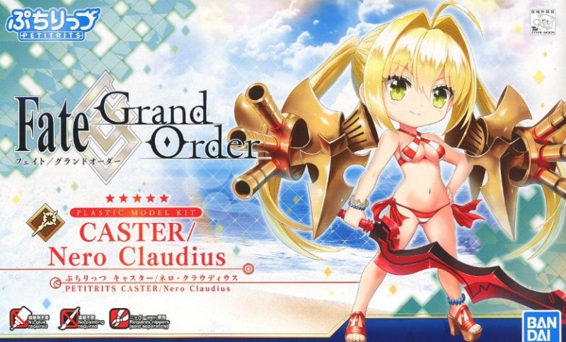 Bandai 5058102 - Petit Rits Caster / Nero Claudius 02