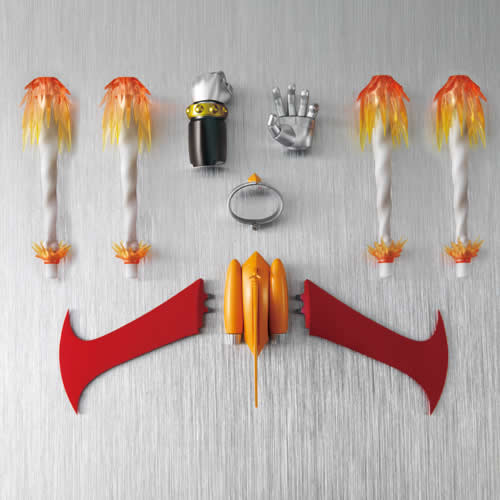 Bandai #HSC-64101 - SR CHOGOKIN - MAZINGER Z WEAPON SET