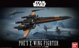 Bandai 210500 - 1/72 Poe's X-Wing Fighter Star Wars Bandai 210500 - 1/72 Poe's X-Wing Fighter Star Wars