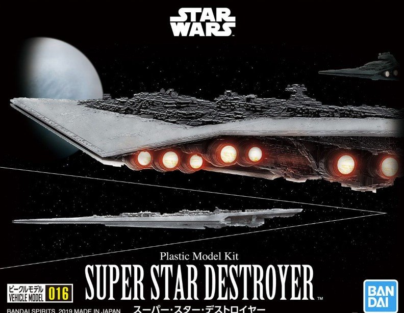 Bandai 5057711 - Super Star Destroyer Vehicle Model 016