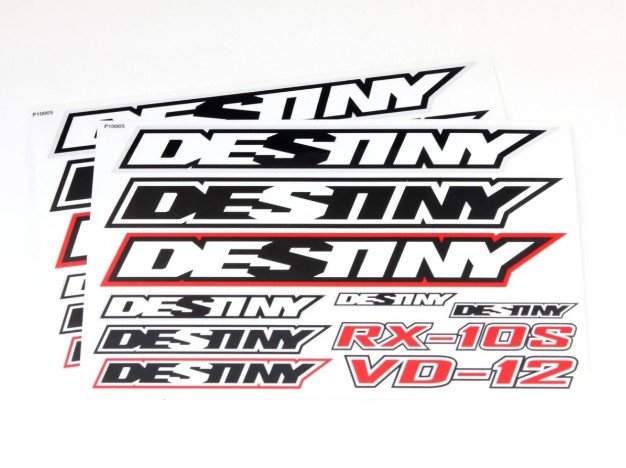 Destiny DES-D10118 Destiny Decal, 2 pcs