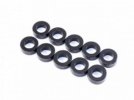 Destiny DES-D10198 2.5x5.5x0.5mm Aluminum Spacer (Black), 10 pcs