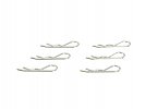 EDS 304001 - Body Clip 1/8 - Silver (6)