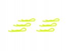 EDS 304003 - Body Clip 1/8 - Fluorescent Yellow (6)