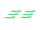 EDS 304004 - Body Clip 1/8 - Fluorescent Green (6)