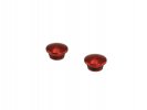 EDS 199002 - 14mm Aluminum End Cap - Red (2)