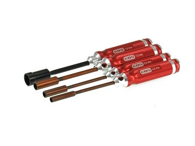 EDS 150993 - Nut Driver Set 4.5 5.5 7.0 & 12.0 X 100mm - 4 PCS - Metric Sizes