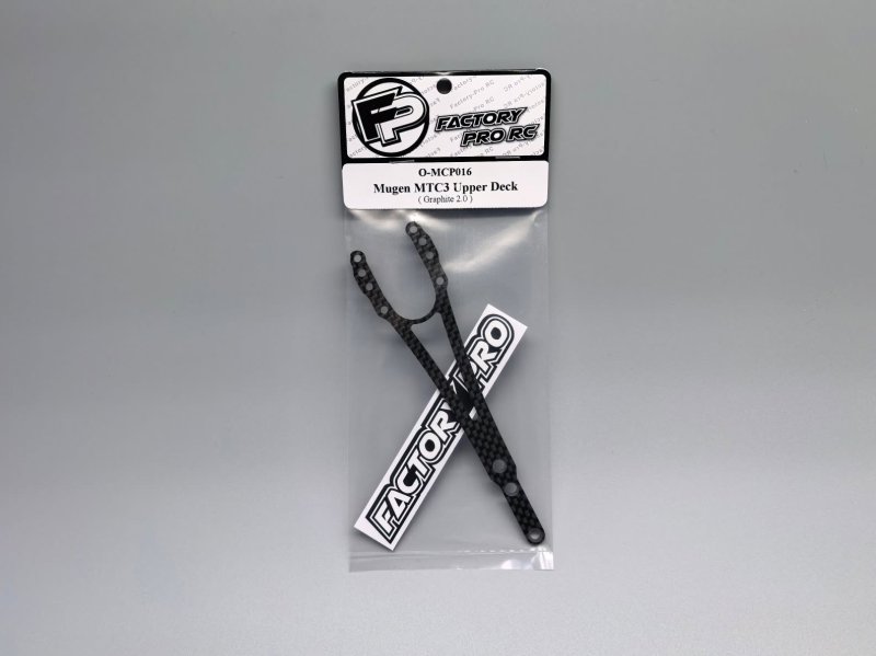 Factory Pro FP-O-MCP016 Mugen MTC3 Upper Deck - Graphite 2.0