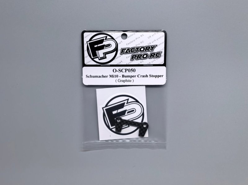Factory Pro FP-O-SCP050 Schumacher Mi10 Bumper Crash Stopper - Graphite 1pc