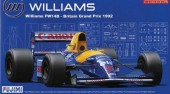 Fujimi 09075 - 1/20 GPSP-13 Williams FW14B Britian GP 1992 Clear Body(Model Car)