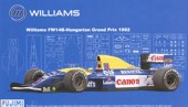 Fujimi 09079 - 1/20 GP-26 Williams FW14B Hungarian GP 1992(Model Car)