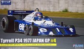 Fujimi 09092 - 1/20 GP-35 Tyrrell P34 1977 Japan GP Long Chassis #4 Patrick Depailler