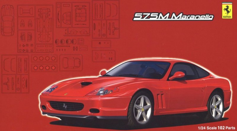 Fujimi 12653 - 1/24 RS-117 Ferrari 575M Maranello