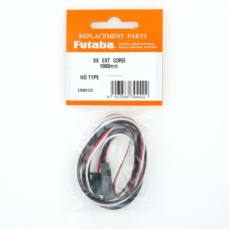 FUTABA 1000MM EXTENSION CABLE CORD 50-STRAND HEAVY DUTY WIRE EBB0123 6A13905