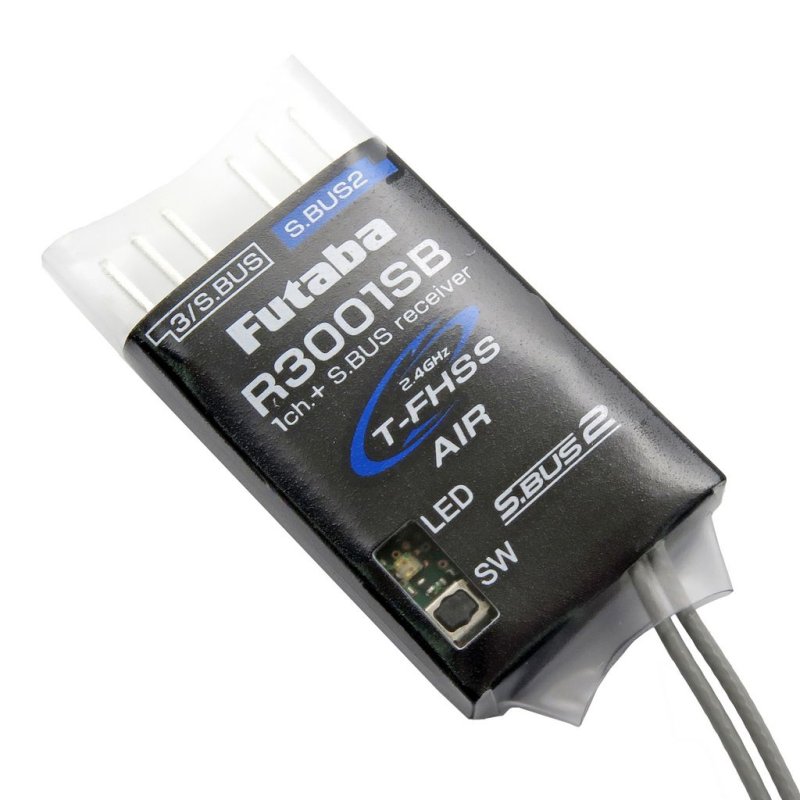 FUTABA R3001SB 2.4GHZ 1/18-CHANNEL S.BUS2 T-FHSS FULL-RANGE RECEIVER FPV DRONE