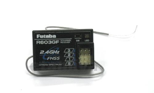 Futaba R603GF 3-Channel 2.4GHz FHSS for 2PL