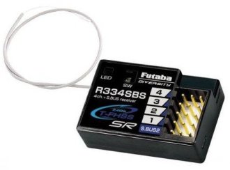 Futaba R334SBS 2.4GHz 4-Channel Race Receiver