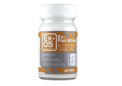 Gaianotes EX05 Ex-Flat White 50ml (4pcs) Set