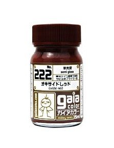 Gaianotes 222 Oxide Red Semi-Gloss 15ml 4Pcs Set