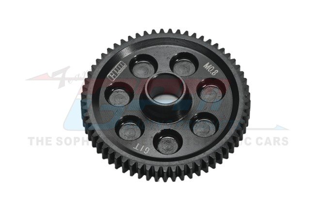 ARRMA GORGON MEGA 550 BRUSHED MONSTER TRUCK 4140 Medium Carbon Steel Spur Gear (61T/M0.8/32p) - GPM MGO061TS