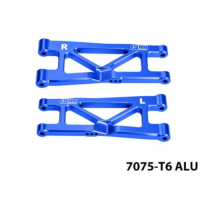 ARRMA MINI KRATON 3S 7075-T6 Alloy Rear Lower Suspension Arms - GPM MAKM056