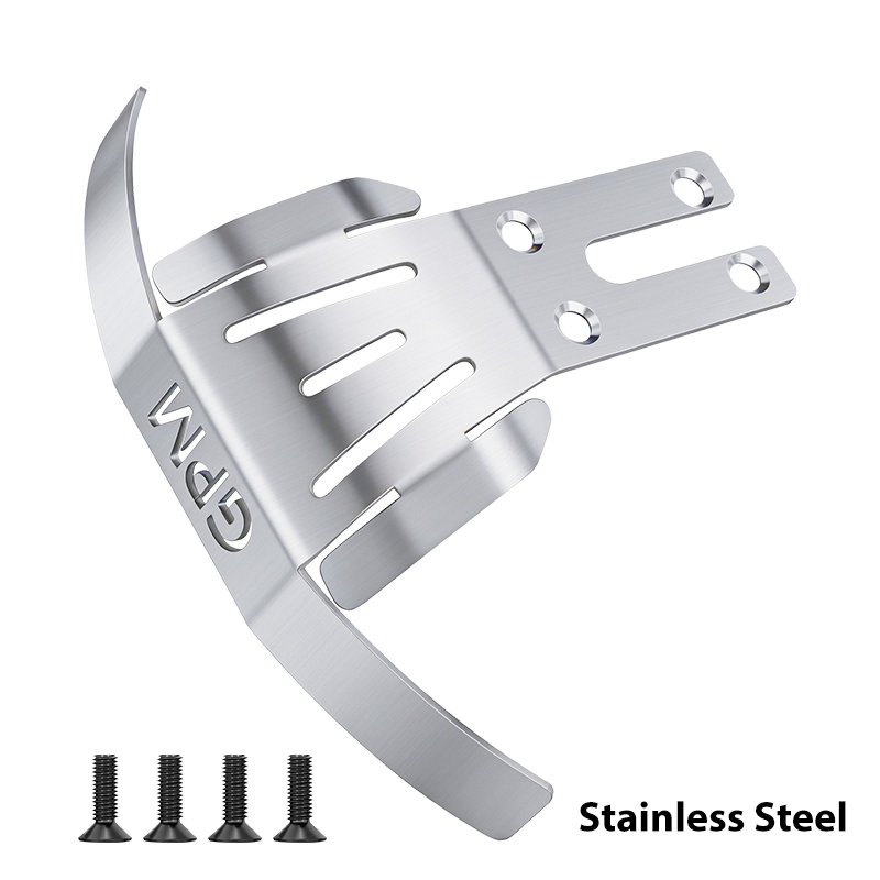 ARRMA MINI KRATON 3S Stainless Steel Front Chassis Skid Bumper Thick 1mm - GPM MAKM330F