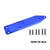 ARRMA NOTORIOUS 6S V6 7075 Alloy Rear Chassis Skid Plate Brace Thick 5mm - GPM MNV6330R
