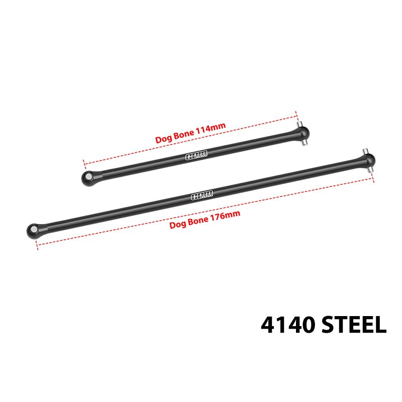 ARRMA Talion 6S EXB 4140 Steel Center Front 116mm And Rear CVD Driveshaft 180mm