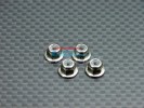 Associated RC 18T Alloy Flanged Lock Nuts (3mm) - 4pcs - GPM LN3L(F) Associated RC 18T Alloy Flanged Lock Nuts (3mm) - 4pcs - GPM LN3L(F)