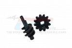 AXIAL 4WD SCX24 DEADBOLT Medium Carbon Steel Overdrive Differential Worm Gear set 12T - GPM SCX2412TS