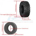 alt="AXIAL 4WD SCX24 DEADBOLT 1.33 Inch High Adhesive Crawler Rubber Tires 64mm X 24mm With Foam Inserts - GPM TRX4MZSP25A" title="AXIAL 4WD SCX24 DEADBOLT 1.33 Inch High Adhesive Crawler Rubber Tires 64mm X 24mm With Foam Inserts - GPM TRX4MZSP25A"
