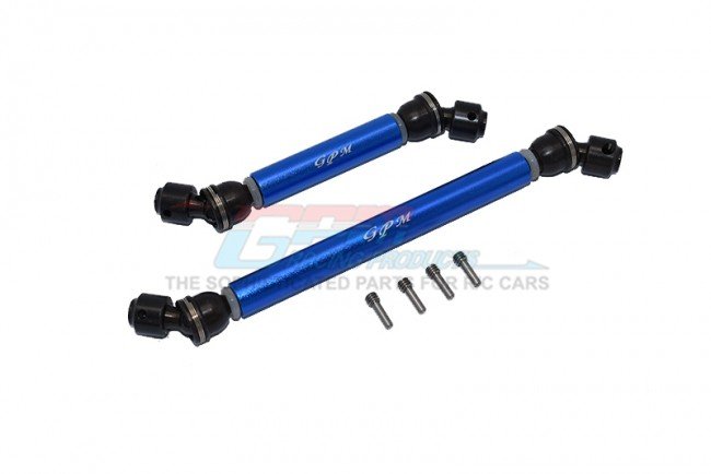 AXIAL Racing SCX10 III JEEP JT GLADIATOR Steel+Aluminium Front+Rear CVD Drive Shaft - 6pc set - GPM SCX3L037SA