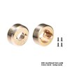 AXIAL SCX30 FORD BRONCO 4X4 RTR BRUSHED ROCK CRAWLER 2pcs Brass Rear (5G) Hubs - GPM SCX30/22X
