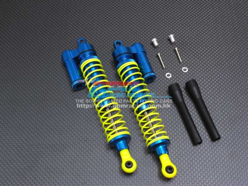 Cen Genesis 46 Alloy Front/Rear Over-head Shock (135mm) With Alloy Collars & Shims & Screws & Dustproof Black Plastic Cover - 1pr set - GPM GEN3135